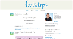 Desktop Screenshot of footsteps.bz